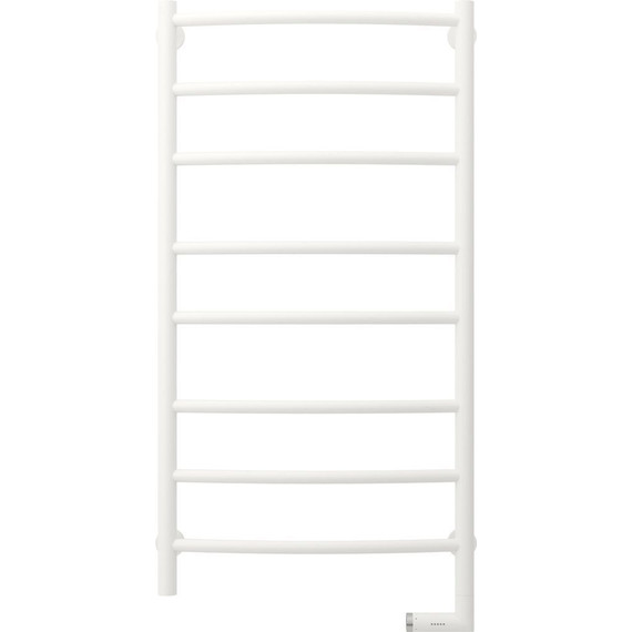 Полотенцесушитель электрический Сунержа Галант 2.0 П8 1000x500 мм 30-5201-1050 R, белый матовый фото 2
