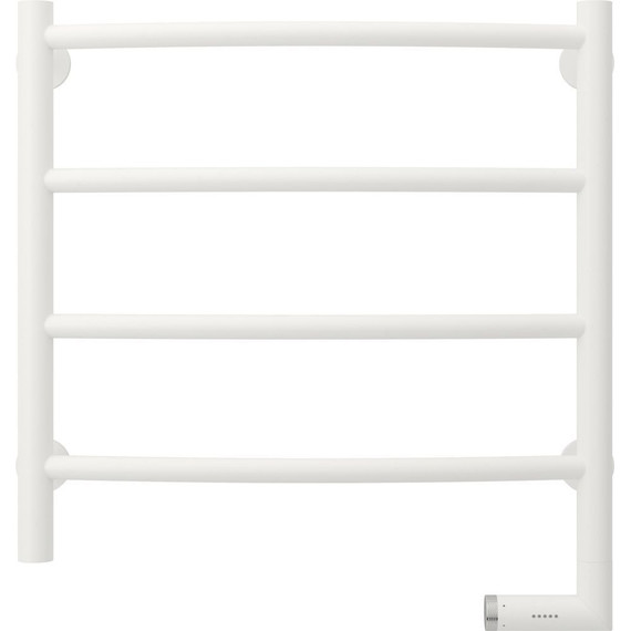 Полотенцесушитель электрический Сунержа Галант 2.0 П4 500x500 мм 30-5201-5050 R, белый матовый фото 2