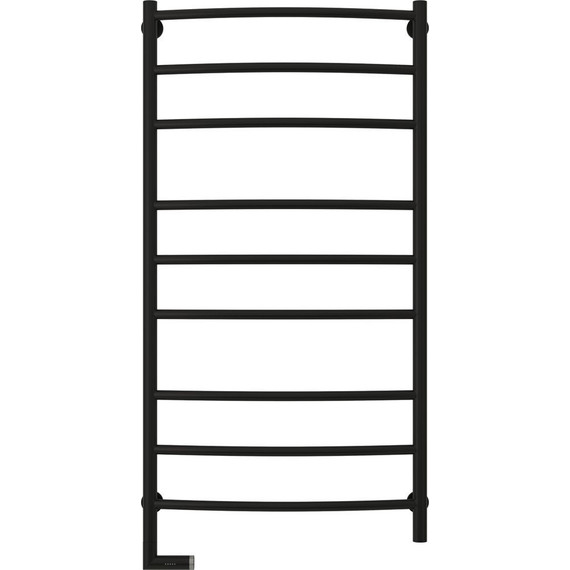 Полотенцесушитель электрический Сунержа Галант 2.0 П9 1200x600 мм 31-5200-1260 L, чёрный матовый фото 2