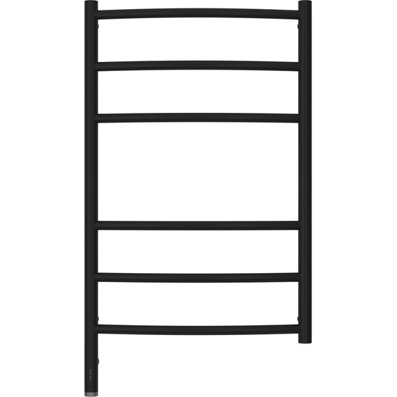 Полотенцесушитель электрический Сунержа Галант 3.0 П6 800x500 мм 31-5800-8050 L, чёрный матовый фото 2