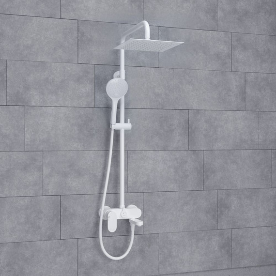 Душевая стойка WasserKraft A185.254.155.WM, белый - 2 Душевая стойка WasserKraft A185.254.155.WM, белый фото 2