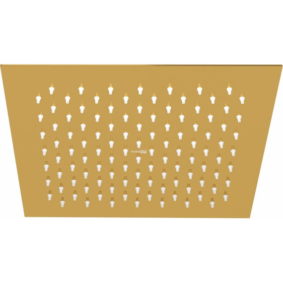 Верхний душ WasserKraft 250x250 мм A256, золото глянцевое фото 