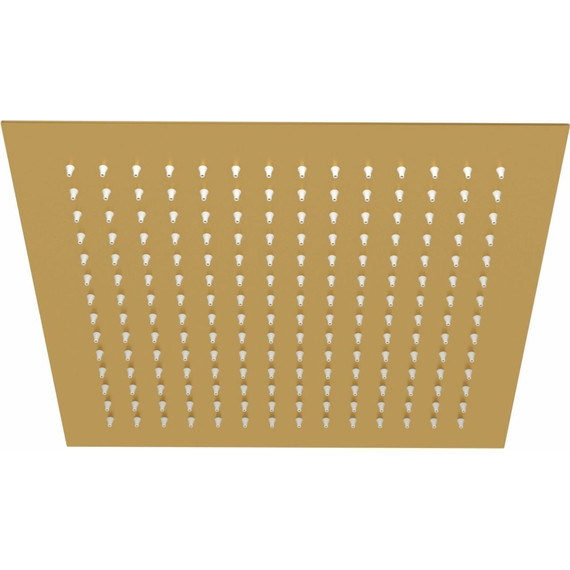 Верхний душ WasserKraft 300x300 мм A260, матовое золото фото 