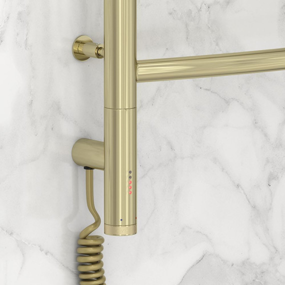 Полотенцесушитель электрический Сунержа Галант 3.0 П5 600x500 мм 020-5800-6050 L, шампань фото 3