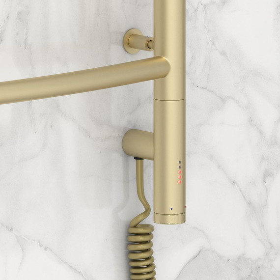 Полотенцесушитель электрический Сунержа Галант 3.0 П8 1000x500 мм 022-5801-1050 R, шампань матовый - 3 Полотенцесушитель электрический Сунержа Галант 3.0 П8 1000x500 мм 022-5801-1050 R, шампань матовый фото 3