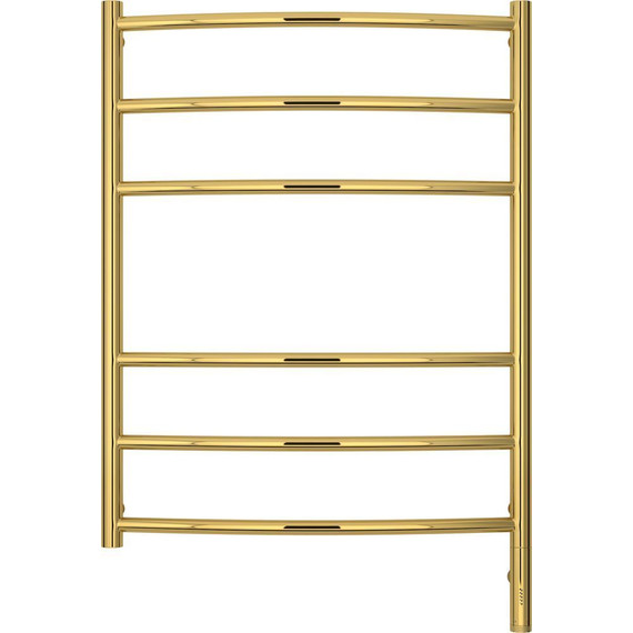 Полотенцесушитель электрический Сунержа Галант 3.0 П6 800x600 мм 03-5801-8060 R, золото фото 2