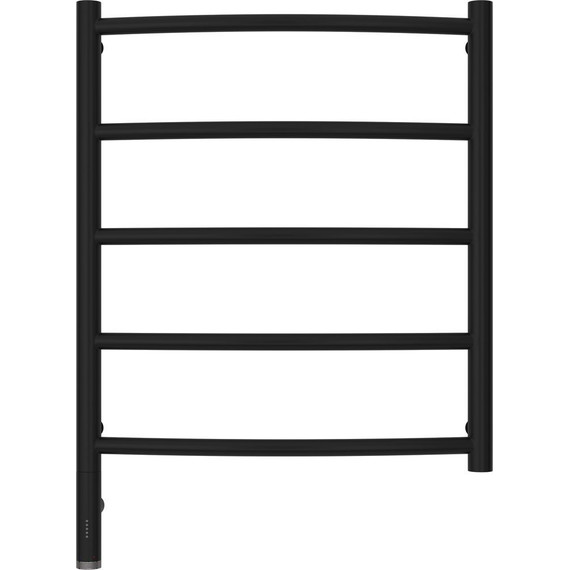 Полотенцесушитель электрический Сунержа Галант 3.0 П5 600x500 мм 31-5800-6050 L, чёрный матовый фото 2