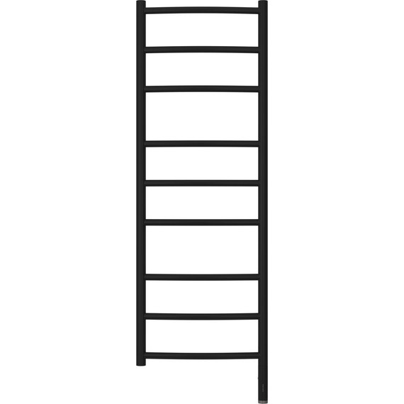 Полотенцесушитель электрический Сунержа Галант 3.0 П9 1200x400 мм 31-5801-1240 R, чёрный матовый фото 2