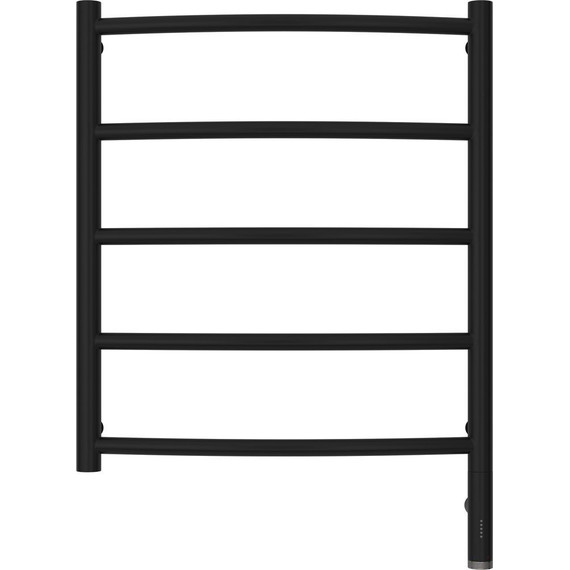 Полотенцесушитель электрический Сунержа Галант 3.0 П5 600x500 мм 31-5801-6050 R, чёрный матовый фото 2