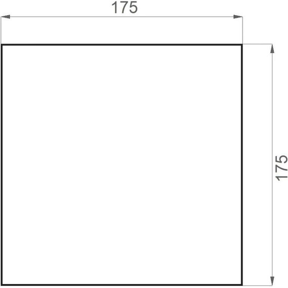 Вентиляционная панель Pestan Bettoserb 110150WG, белое стекло фото 2
