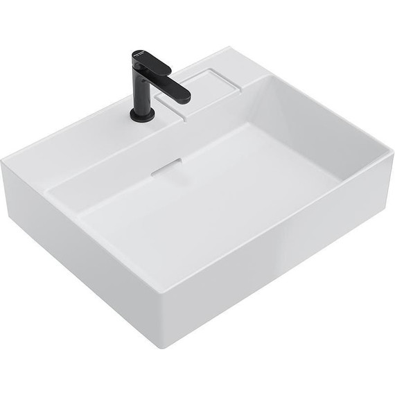 Тумба подвесная с раковиной Kerama Marazzi Logica 60 см LO.60.2\WHT, белый фото 3