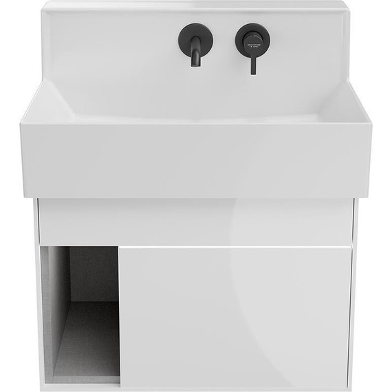 Тумба подвесная с раковиной Kerama Marazzi Logica M 65 см LO.M.65\WHT, белый - 2 Тумба подвесная с раковиной Kerama Marazzi Logica M 65 см LO.M.65\WHT, белый фото 2