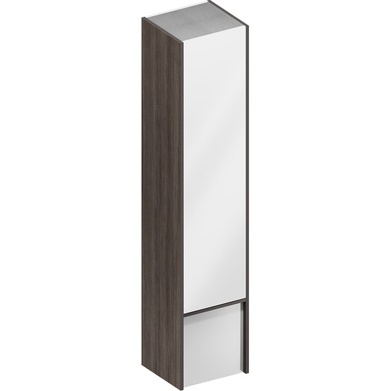Пенал подвесной Kerama Marazzi Modula 35 см MO.165\AR, арабика/белый фото 