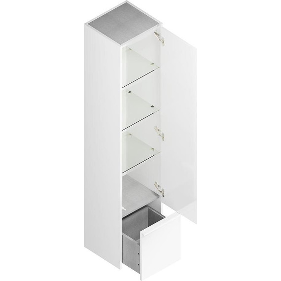 Пенал подвесной Kerama Marazzi Modula 35 см MO.165\WHT, белый - 4 Пенал подвесной Kerama Marazzi Modula 35 см MO.165\WHT, белый фото 4