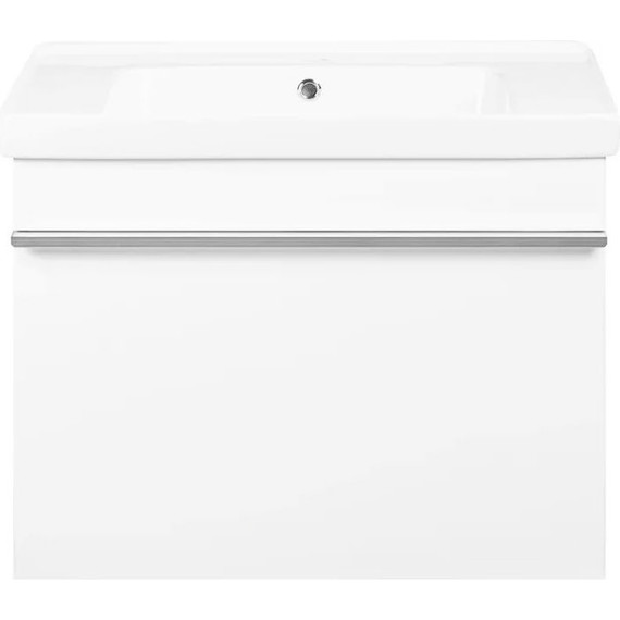 Тумба подвесная с раковиной Pestan Novel 70 см NVL700T-DR (раковина Dreja 70) белый фото 3