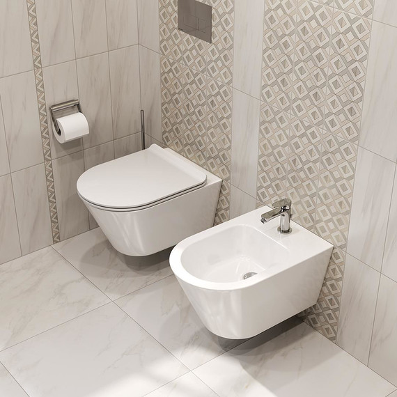 Биде подвесное Kerama Marazzi Plaza Modern PLM.bidet.02 фото 2