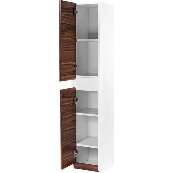 Пенал подвесной Pestan Vision 31 см VSN000P-L, дуб орех/белый - 4 Пенал подвесной Pestan Vision 31 см VSN000P-L, дуб орех/белый фото 4