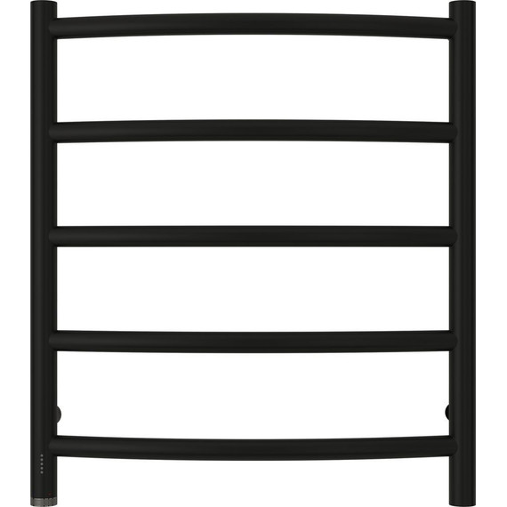 Полотенцесушитель электрический Сунержа Галант 4.0 П5 600x500 мм 31-0830-6050 L, чёрный матовый фото 2