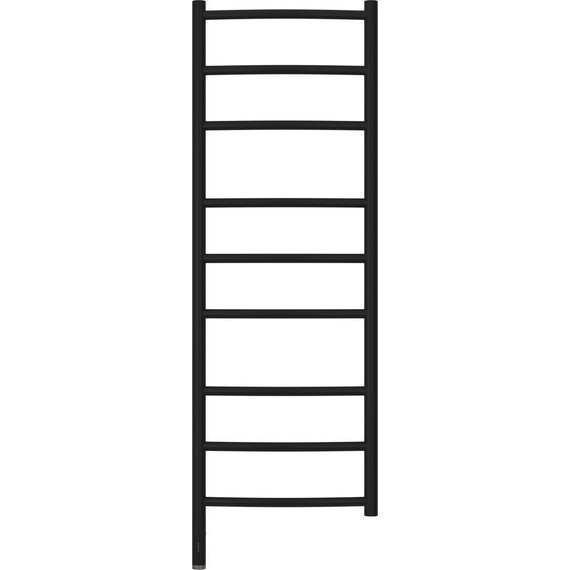 Полотенцесушитель электрический Сунержа Галант 3.0 П9 1200x400 мм 31-5800-1240 L, чёрный матовый фото 2