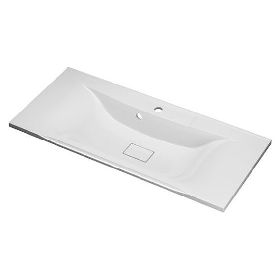 Тумба подвесная с раковиной Mirsant Next 100/2 см (раковина Premier 1000) белый - 2 Тумба подвесная с раковиной Mirsant Next 100/2 см (раковина Premier 1000) белый фото 2