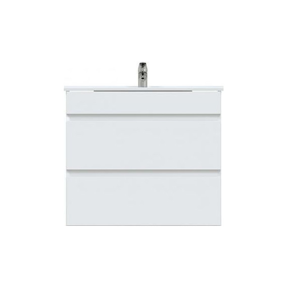 Тумба подвесная с раковиной Mirsant Next 70/2 см с доводчиком (раковина Next 70), белый - 5 Тумба подвесная с раковиной Mirsant Next 70/2 см с доводчиком (раковина Next 70), белый фото 5