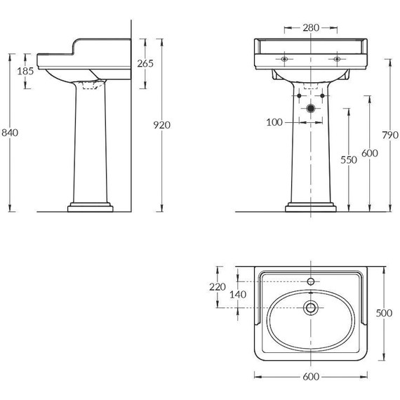 Тумба напольная с раковиной Kerama Marazzi Pompei Neo 60 см PO.N.60.1\WHT, белый глянцевый фото 6
