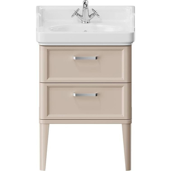 Тумба напольная с раковиной Kerama Marazzi Pompei Neo 60 см PO.N.60.2\CAM, бежевый глянцевый фото 2