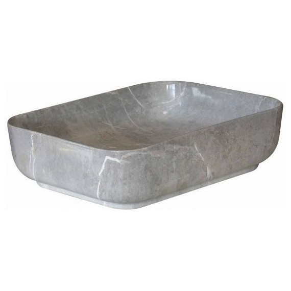 Раковина-чаша Mirsant SHELL-0619 50 см, Grey Light фото 
