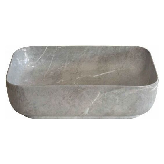 Раковина-чаша Mirsant SHELL-0619 50 см, Grey Light фото 3