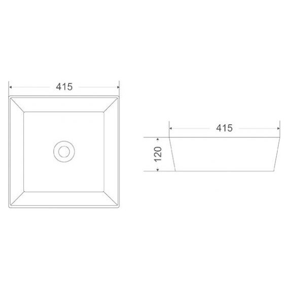 Раковина-чаша Mirsant SHELL-1020 40 см фото 2
