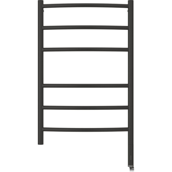 Полотенцесушитель электрический Сунержа Галант П6 800x500 мм 31-5401-8050 R, чёрный матовый фото 2