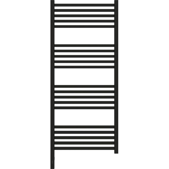 Полотенцесушитель электрический Сунержа Модус 3.0 П20 1200x500 мм 31-5700-1250 L, чёрный матовый фото 2