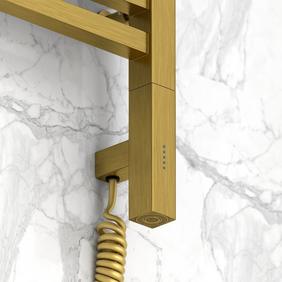 Полотенцесушитель электрический Сунержа Модус 3.0 П15 800x500 мм 051-5701-8050 R, состаренная латунь - 3 Полотенцесушитель электрический Сунержа Модус 3.0 П15 800x500 мм 051-5701-8050 R, состаренная латунь фото 3