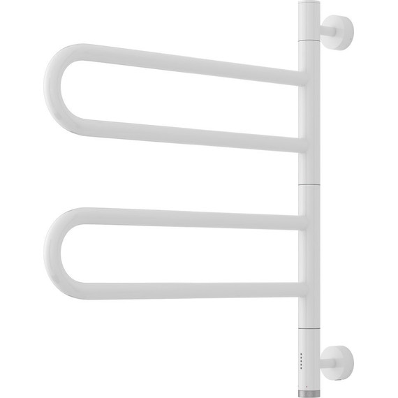 Полотенцесушитель электрический Сунержа Парео 4.0-2С П4 570х530 мм 12-0823-0567, белый фото 2