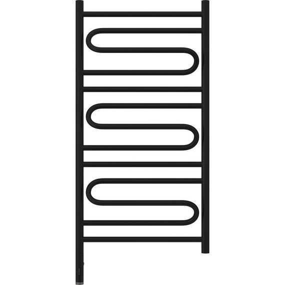Полотенцесушитель электрический Сунержа Элегия 3.0 П13 1000x500 мм 31-5818-1050 L, чёрный матовый фото 2