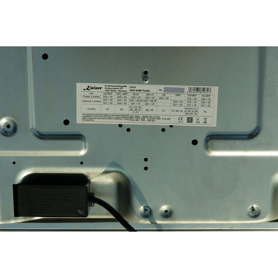 Газовая варочная поверхность Kaiser Black Glass KCG 9386 Turbo фото 5