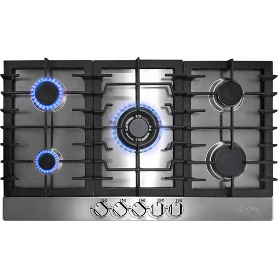 Газовая варочная поверхность Kaiser Cast Iron KG 9356 Turbo фото 2