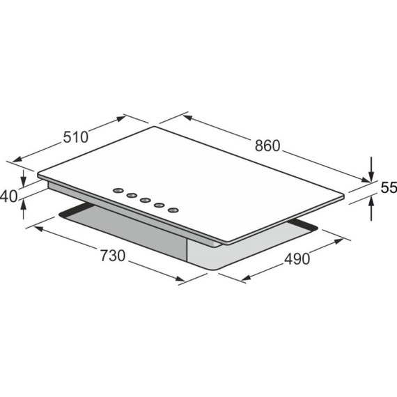 Газовая варочная поверхность Kaiser Cast Iron KG 9356 Turbo фото 9