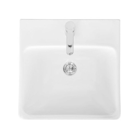 Тумба универсальная с раковиной Акватон Сканди Doors 45 см 1A278701SD010, белый матовый/белый глянцевый (ножки в комплекте) фото 11