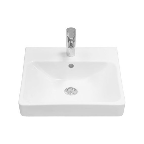 Тумба универсальная с раковиной Акватон Сканди Doors 45 см 1A278701SD010, белый матовый/белый глянцевый (ножки в комплекте) фото 2