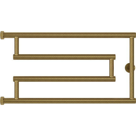Полотенцесушитель водяной Сунержа High-Tech model "G" П4 320x650 мм 05-4051-3265, состаренная бронза фото 2