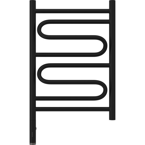 Полотенцесушитель электрический Сунержа Элегия 3.0 П8 600x400 мм 31-5818-6040 L, чёрный матовый фото 2