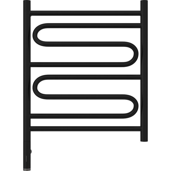 Полотенцесушитель электрический Сунержа Элегия 3.0 П8 600x500 мм 31-5818-6050 L, чёрный матовый фото 2