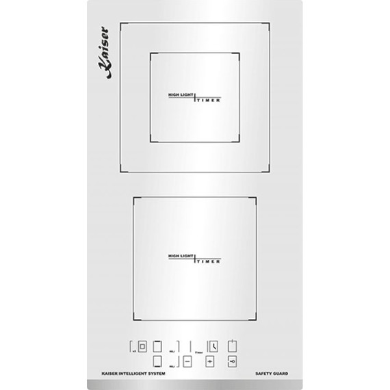 Индукционная варочная поверхность Kaiser Grand Chef KCT 3721 F W фото 