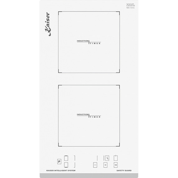 Индукционная варочная поверхность Kaiser Grand Chef KCT 3726 FI W фото 