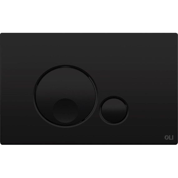 Инсталляция Oli 80 Eco с подвесным безободковым унитазом Point Веста 886914GBO3+PN41701BM, черный матовый фото 5