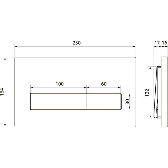 Инсталляция Point Элемент с подвесным безободковым унитазом Меркурий PN48006C фото 12