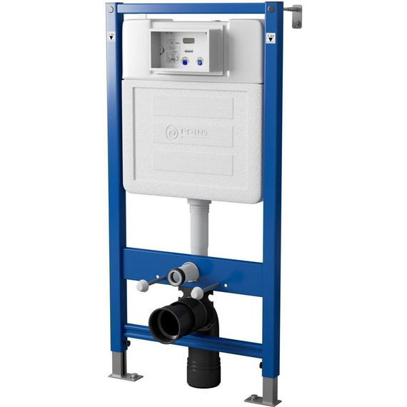 Инсталляция Point Элемент с подвесным безободковым унитазом Меркурий PN48006C фото 2