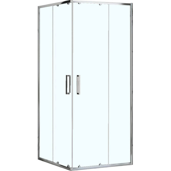 Душевое ограждение Loranto Neo 100x100 см CS-21809-100, хром/прозрачное - 2 Душевое ограждение Loranto Neo 100x100 см CS-21809-100, хром/прозрачное фото 2