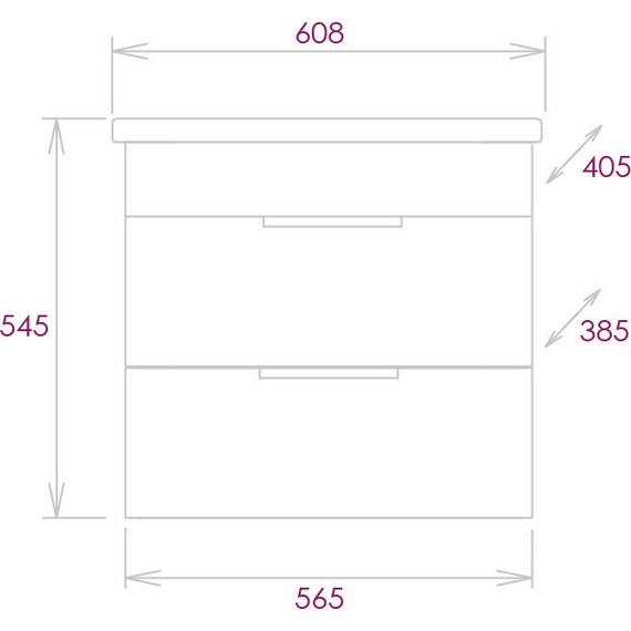 Тумба подвесная с раковиной Onika Легран 60 см 106117, дуб галифакс фото 8